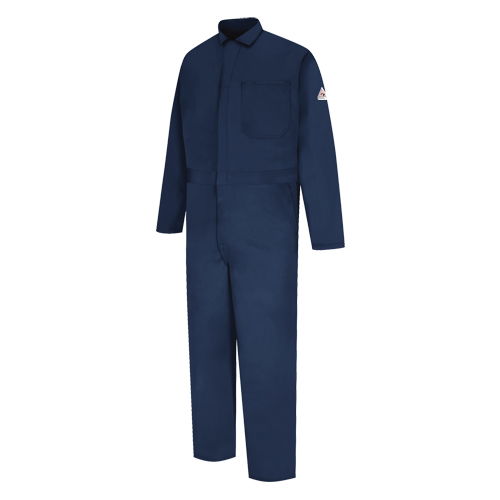 Combinaisons de soudage r&eacute;sistantes aux flammes ISO 11611, Taille 48, Bleu marin Distribution Élite MP