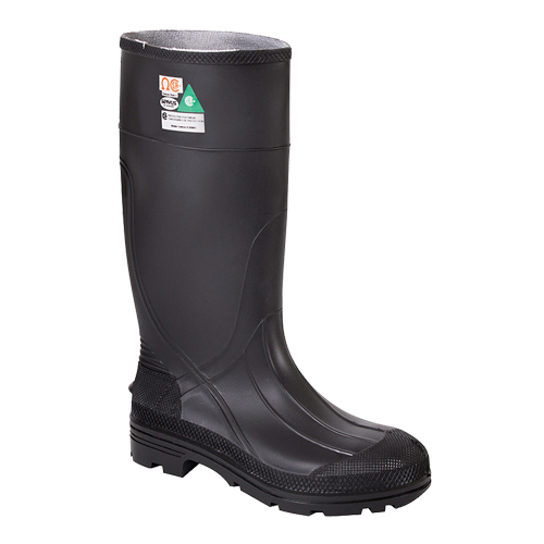 PRM II Safety Boots, PVC, Steel Toe, Size 7, Puncture Resistant Sole Distribution Élite MP