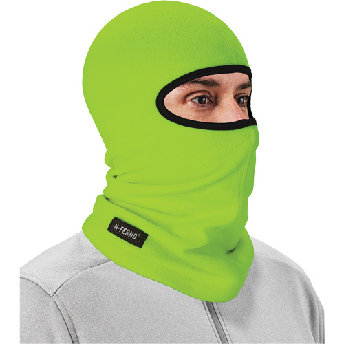 N-Ferno&reg; 6821 Balaclava, Fleece, High-Visibility Lime Green Distribution Élite MP