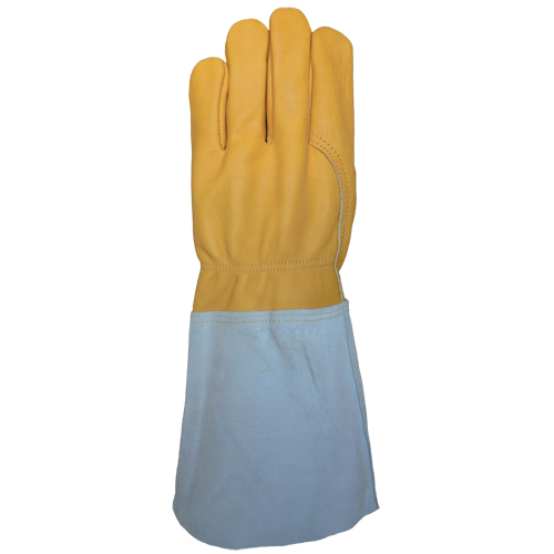 TIG Welding Gloves, Grain Cowhide, Size One Size Distribution Élite MP