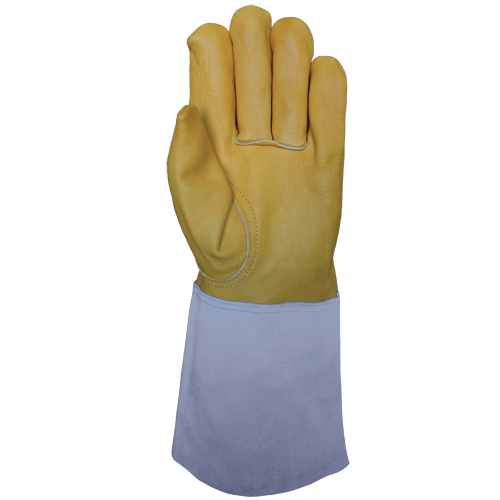 TIG Welding Gloves, Grain Cowhide, Size One Size Distribution Élite MP