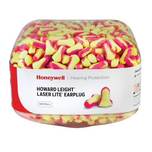 Howard Leight Laser Lite&reg; Earplugs, Bulk - Canister Distribution Élite MP