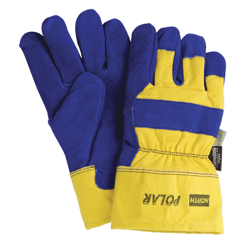 Gants isol&eacute;s North Polar, Paume Cuir refendu, Taille T-Grand Distribution Élite MP