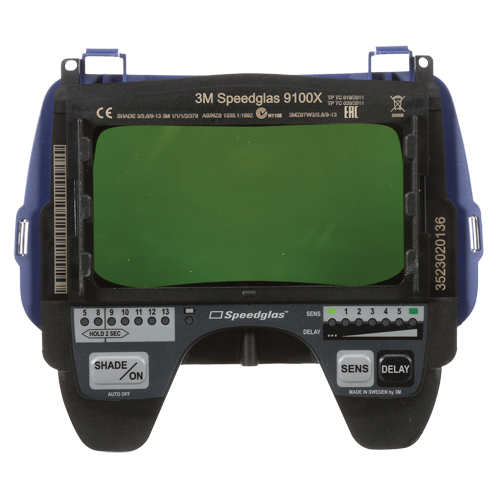 Filtre pour lentille de soudage auto-assombrissant Speedglas 9100X, 4-2/10" la x 2-1/10" h Champ de vision, Pour utilisation avec S&eacute;rie 9100 Distribution Élite MP