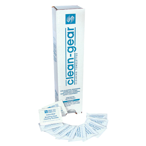 Respirator Cleaning Towelettes, 8" x 5", 100 Count Distribution Élite MP