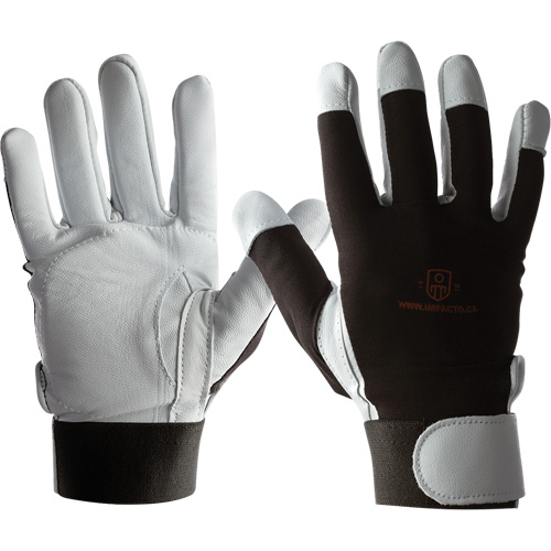 IMPACTO&reg; AIRGEL Glove, Size Large, Pearl Leather Palm Distribution Élite MP