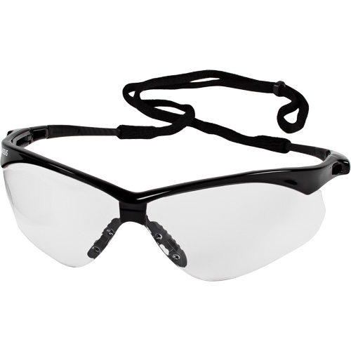 Lunettes de s&eacute;curit&eacute; Nemesis de Kleenguard, Lentille Transparent, Anti-&eacute;gratignures, ANSI Z87+/R&eacute;pond ou surpasse la norme CSA Z94.3 Distribution Élite MP