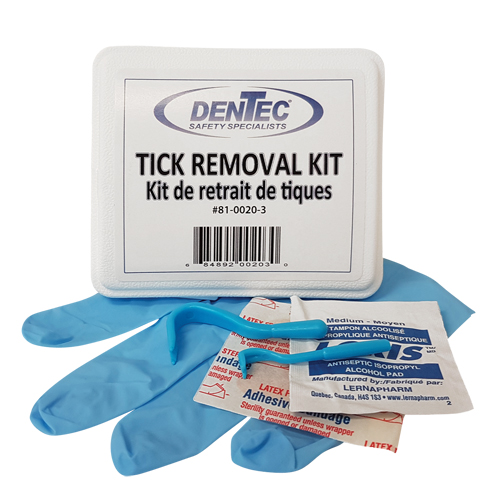Tick Safety Kit, Class 1 Medical Device, Plastic Box Distribution Élite MP