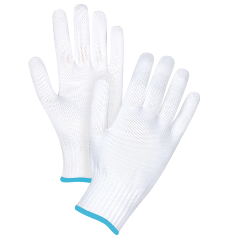 Gants tricot&eacute;s sans couture, Polyester, Calibre 10, T-Grand Distribution Élite MP