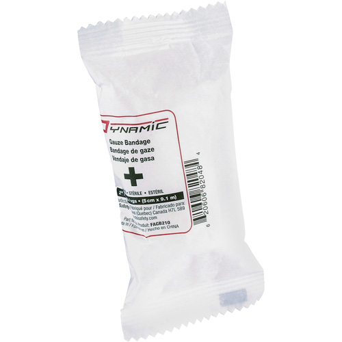 Dynamic Gauze Bandages, Roll, 30' L x 2" W, Sterile, Medical Device Class 1 Distribution Élite MP