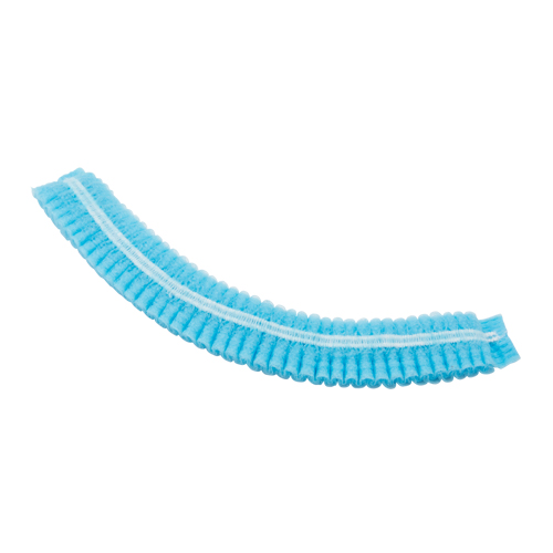 Pleated Bouffant Cap, Polypropylene, 21", Blue Distribution Élite MP