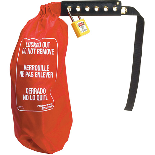 Sac de cadenassage &eacute;lectrique pour prise surdimensionn&eacute;e & contr&ocirc;le de palan, Type Prise Distribution Élite MP