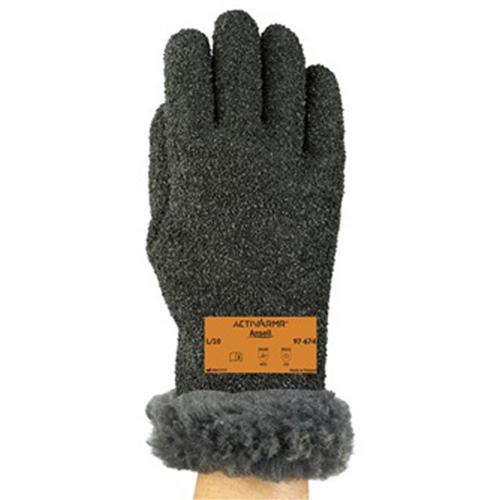 Gants ActivArmr 97-674 pour le froid extr&ecirc;me, 12/3T-Grand, R&ecirc;vetement PVC, Enveloppe en Coton Distribution Élite MP
