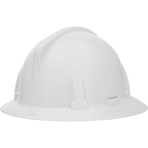 Full Brim Hardhat, Meets CSA Type 1, Ratchet Suspension, Non-Vented Distribution Élite MP