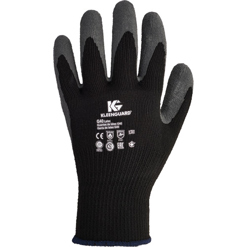 Gants polyvalents KleenGuard G40, 7/Petit, R&ecirc;vetement Latex de caoutchouc, Calibre 10, Enveloppe en Polyester/Coton Distribution Élite MP