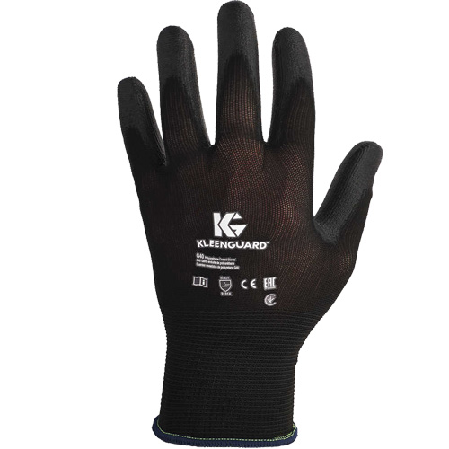 Gants polyvalents KleenGuard G40, 6/T-petit, R&ecirc;vetement Polyur&eacute;thane, Calibre 15, Enveloppe en Nylon Distribution Élite MP