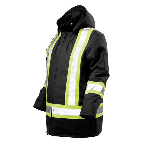 Safety Parka, Black, Large Distribution Élite MP