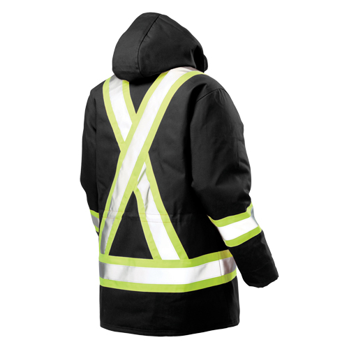 Safety Parka, Black, Large Distribution Élite MP