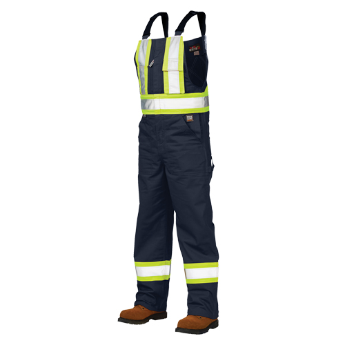 Salopettes de s&eacute;curit&eacute; non doubl&eacute;e, Poly-coton, Grand, Bleu marine Distribution Élite MP