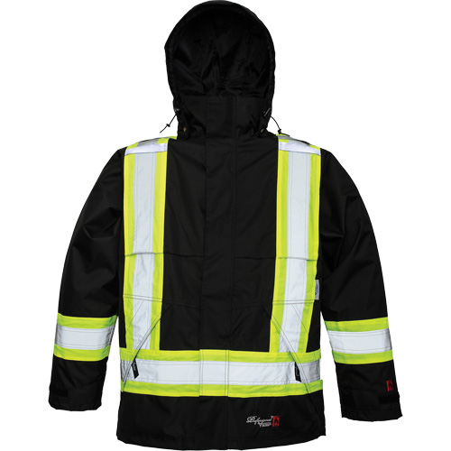 Manteau Journeyman, Polyester/Polyur&eacute;thane, Noir, Petit Distribution Élite MP