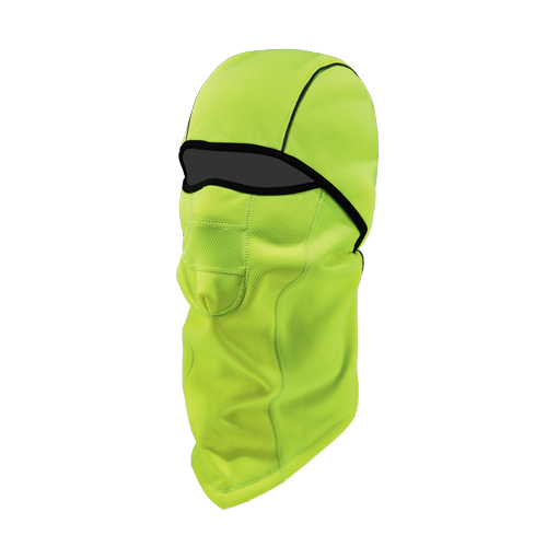 N-Ferno&reg; 6823 Wind-Proof Hinged Balaclava, Fleece, High-Visibility Lime Green Distribution Élite MP
