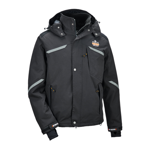 N-Ferno&reg; 6466 Thermal Jacket, Men's, Small, Black Distribution Élite MP