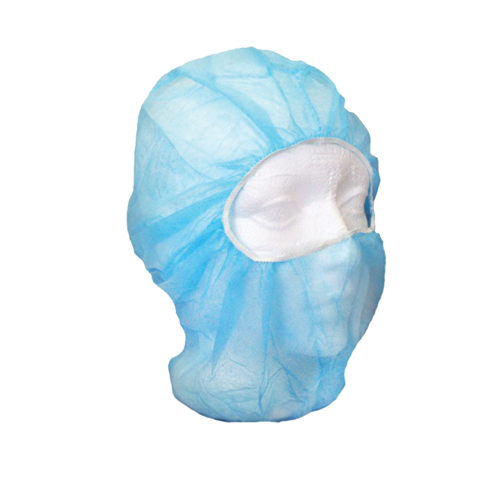 Capuchon de passe-montagne jetable, Polypropyl&egrave;ne, Bleu Distribution Élite MP