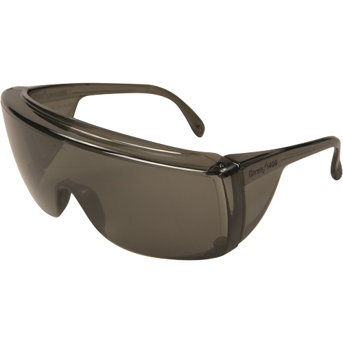 Lunettes de s&eacute;curit&eacute; s&eacute;rie 1400 Veratti Tuff Spec, Lentille Grise/fum&eacute;e, ANSI Z87+/R&eacute;pond ou surpasse la norme CSA Z94.3 Distribution Élite MP
