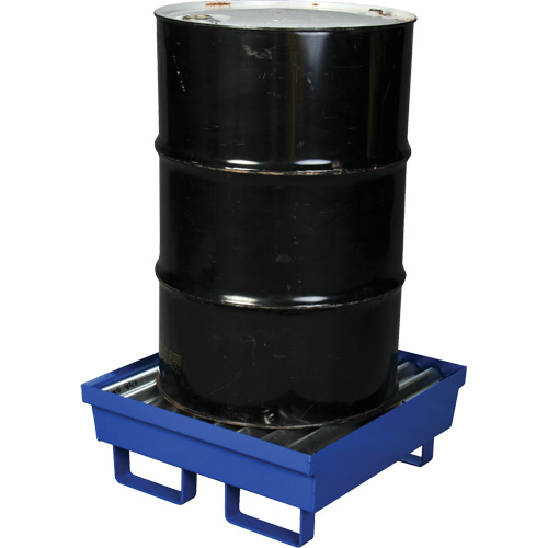 Steel Spill Containment Pallet, 17 US gal. Spill Capacity, 27" x 25.75" x 6" Distribution Élite MP