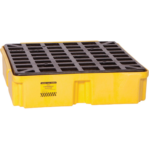 Plateforme de d&eacute;versement modulaire, Capacit&eacute; de d&eacute;versement 15 gal. US, 26" x 26,25" x 6,5" Distribution Élite MP