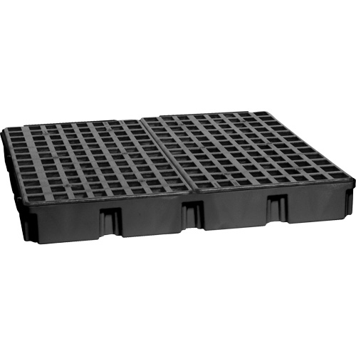 Plateforme de d&eacute;versement modulaire, Capacit&eacute; de d&eacute;versement 60,5 gal. US, 51,5'' x 51,5'' x 6,5" Distribution Élite MP
