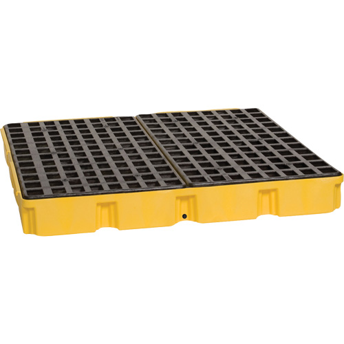 Plateforme de d&eacute;versement modulaire, Capacit&eacute; de d&eacute;versement 60,5 gal. US, 51,5'' x 51,5'' x 6,5" Distribution Élite MP