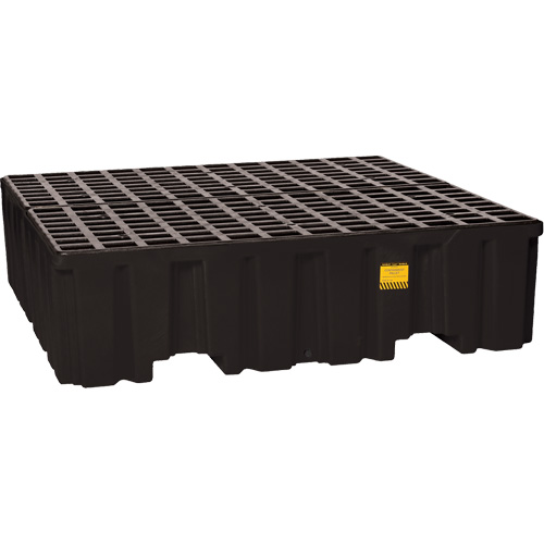 Spill Containment Pallet, 132 US gal. Spill Capacity, 51" x 52.5" x 13.75" Distribution Élite MP