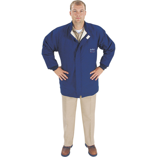 Veste de protection contre l'arc &eacute;lectrique, Moyen, Bleu, 40 cal/cm² Distribution Élite MP