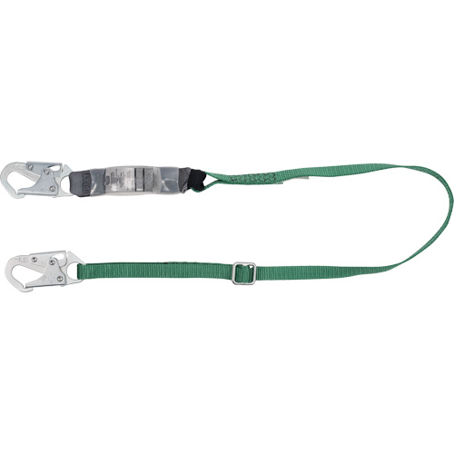 Longe s&eacute;rie V, 6', Point d'ancrage &agrave; Crochet mousqueton, Crochet mousqueton aux jambes, Polyester Distribution Élite MP