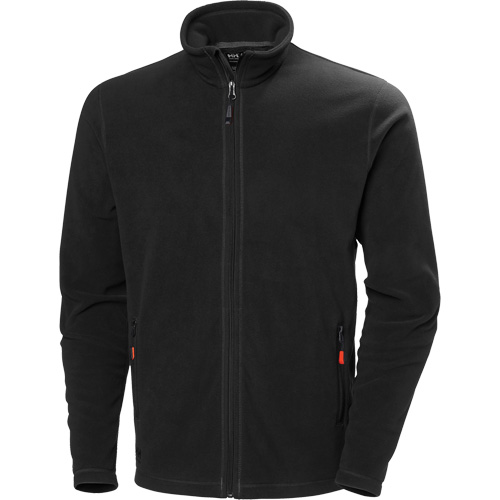 Fleece Jacket, Men's, 2X-Large, Black Distribution Élite MP