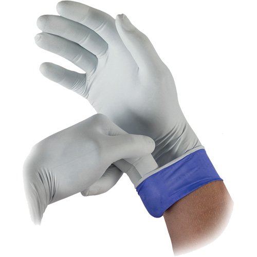 Lifestar EC&reg; LSE-104 Dual-Coloured Examination Gloves, Small, Nitrile, 5.5-mil, Powder-Free, White, Class 2 Distribution Élite MP