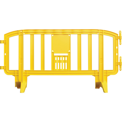 Barricade Movit, Emboîtables, 78" lo x 39" h, Jaune Distribution Élite MP