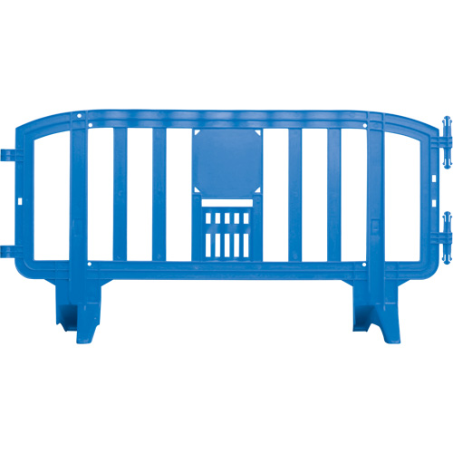 Barricade Movit, Emboîtables, 78" lo x 39" h, Bleu Distribution Élite MP