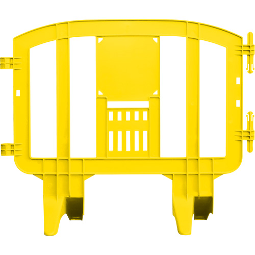 Minit Barricade, Interlocking, 49" L x 39" H, Yellow Distribution Élite MP