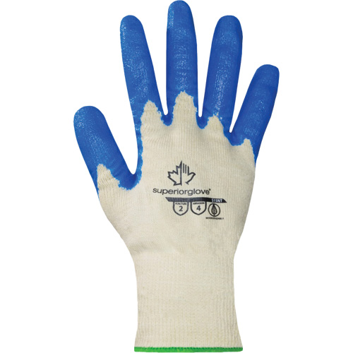 Dexterity&reg; Coated Gloves, 7, Nitrile Coating, 15 Gauge, Cotton Shell Distribution Élite MP