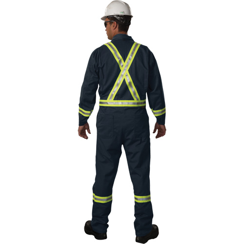 Combinaison non doubl&eacute;e Westex UltraSoft, Taille 34/36, Bleu marine, 12,4 cal/cm2 Distribution Élite MP