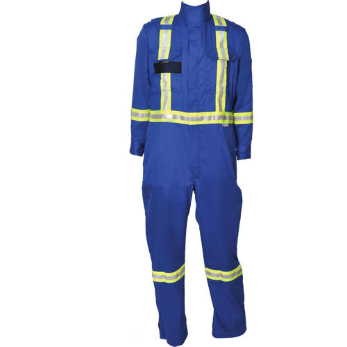 Combinaisons ignifuges &agrave; bandes Firewall FR, Taille T-petit, Bleu royal Distribution Élite MP