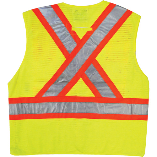 Veste de s&eacute;curit&eacute;, Jaune lime haute visibilit&eacute;, 2T-Grand/3T-Grand, Polyester Distribution Élite MP