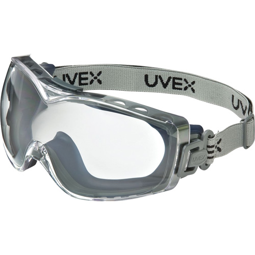 Lunettes de s&eacute;curit&eacute; &agrave; coques Uvex HydroShield Stealth OTG, Lentille Transparent, Antibu&eacute;e/Anti-&eacute;gratignures, Ventilation Indirecte Distribution Élite MP