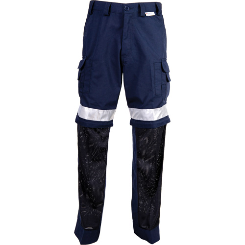 High Visibility Pants, Poly-Cotton, 34, Navy Blue Distribution Élite MP