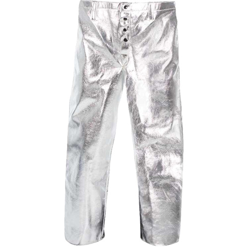 Heat Resistant Pants with Fly, 28, Aluminized Kevlar&reg; Distribution Élite MP