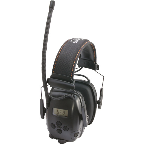 Couvre-oreilles et casque FM radio st&eacute;r&eacute;o num&eacute;rique Sync Electo de Howard Leight, Style Bandeau, 29 dB Distribution Élite MP