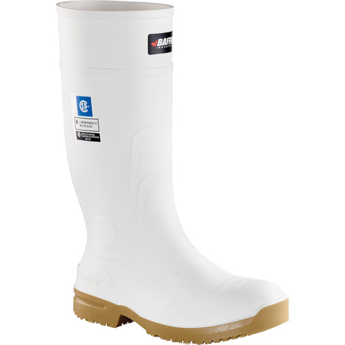 Slip Resistant Boots, Rubber, Steel Toe, Size 4 Distribution Élite MP