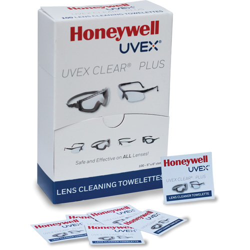 Serviettes Uvex Clear Plus, 5,25" x 8", Paquet de 100 Distribution Élite MP